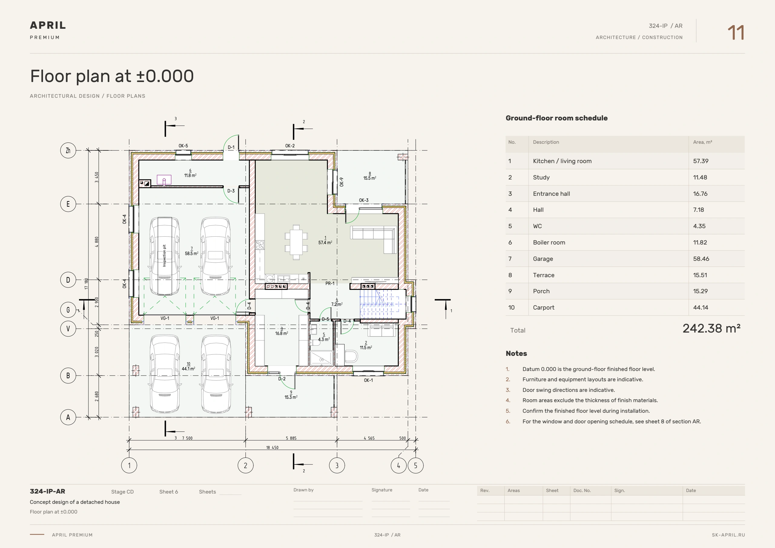 Free house design — sheet 11 of 33