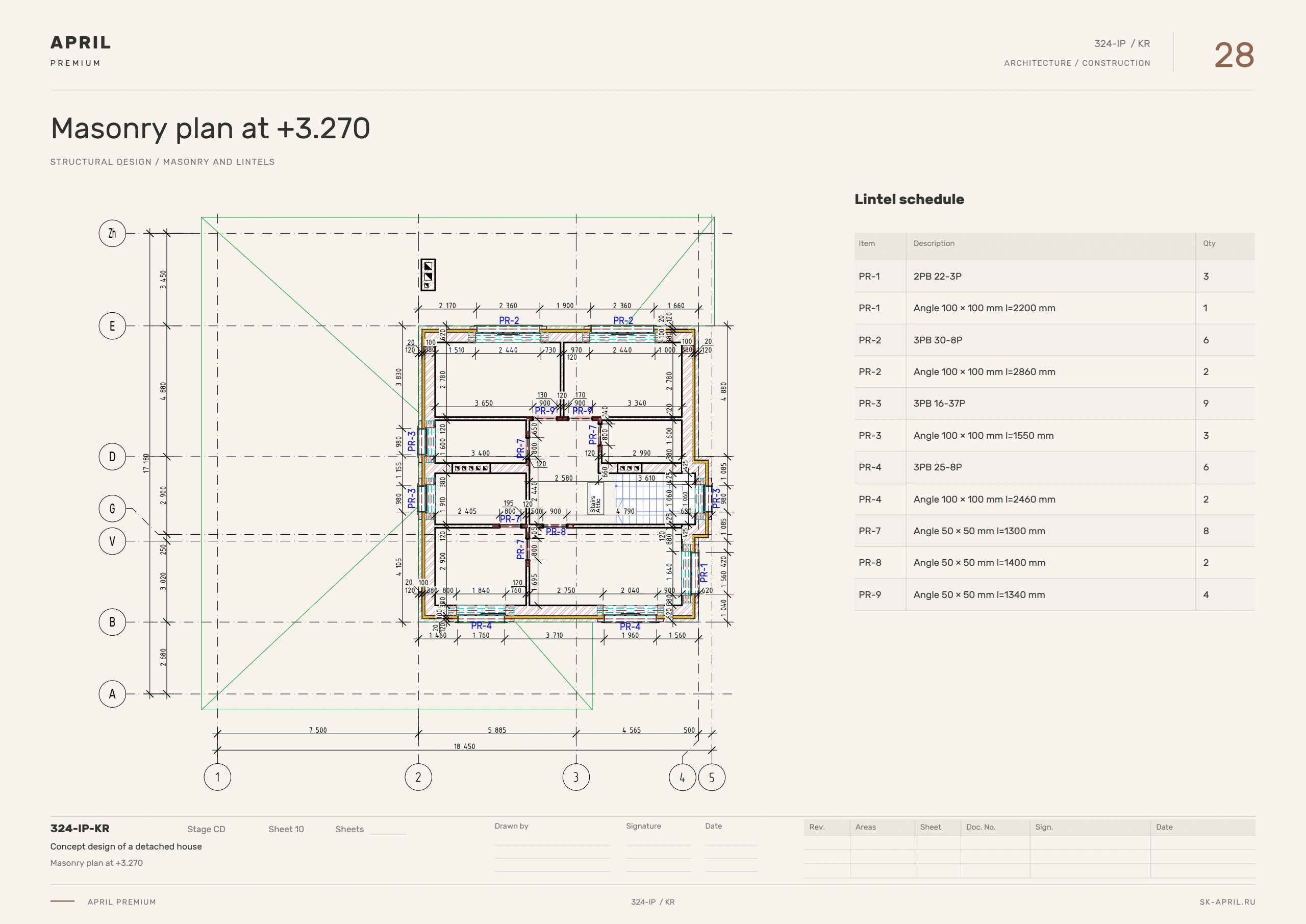 Free house design — sheet 28 of 33
