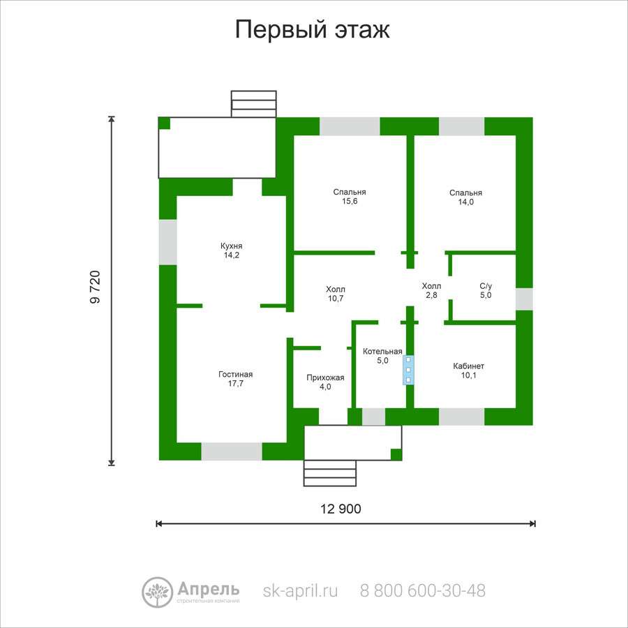 Строительная компания апрель проекты