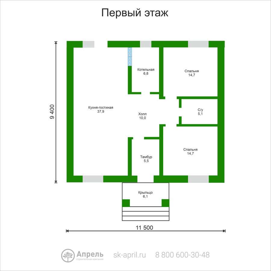 Строительная компания апрель проекты