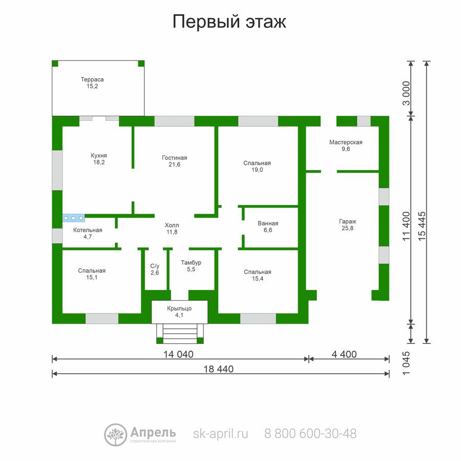 Строительная компания апрель проекты